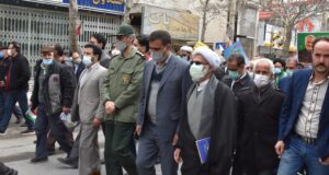 گزارش تصویری از راهپیمایی غرور آفرین ۲۲ بهمن